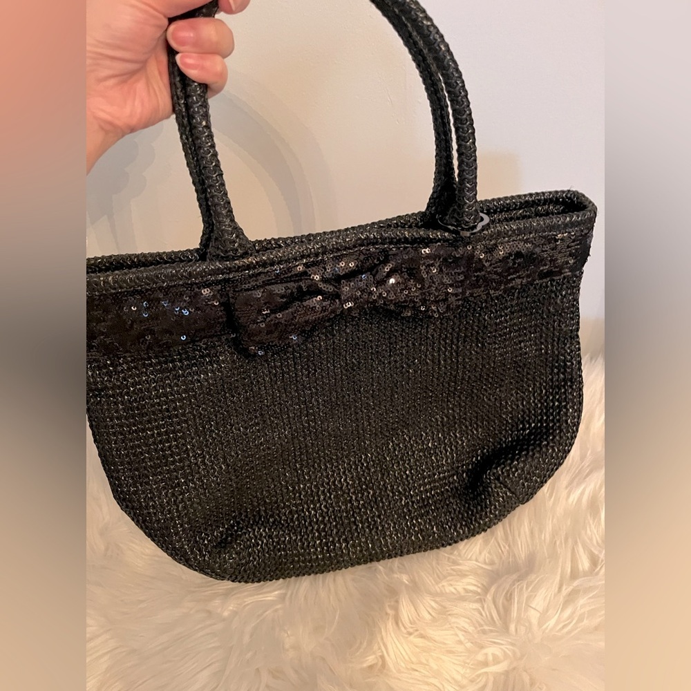 Anteprima Sequins Ribbon Tote Bag
